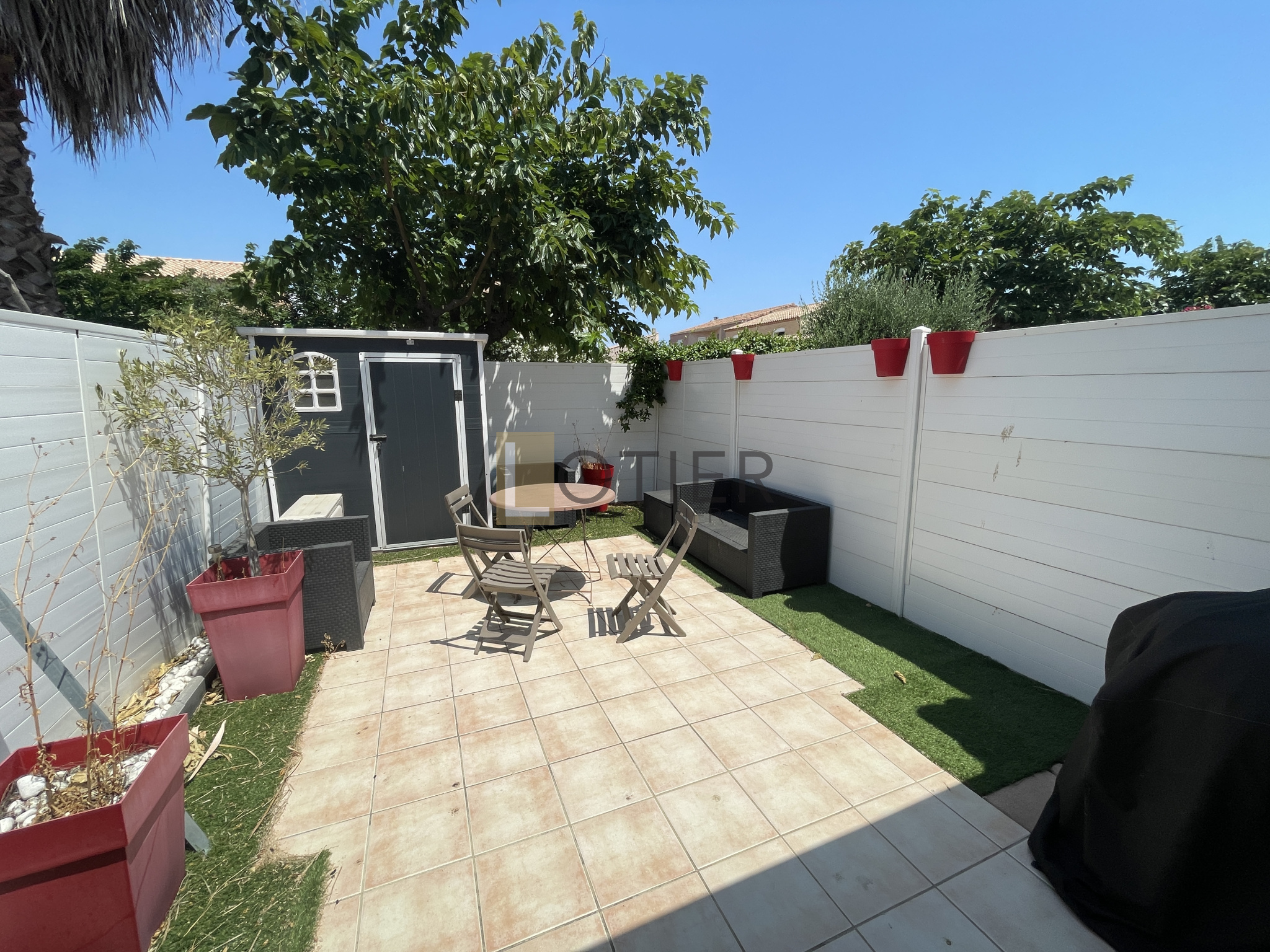 GRUISSAN Maison 2 chambres avec jardin, véranda et parking