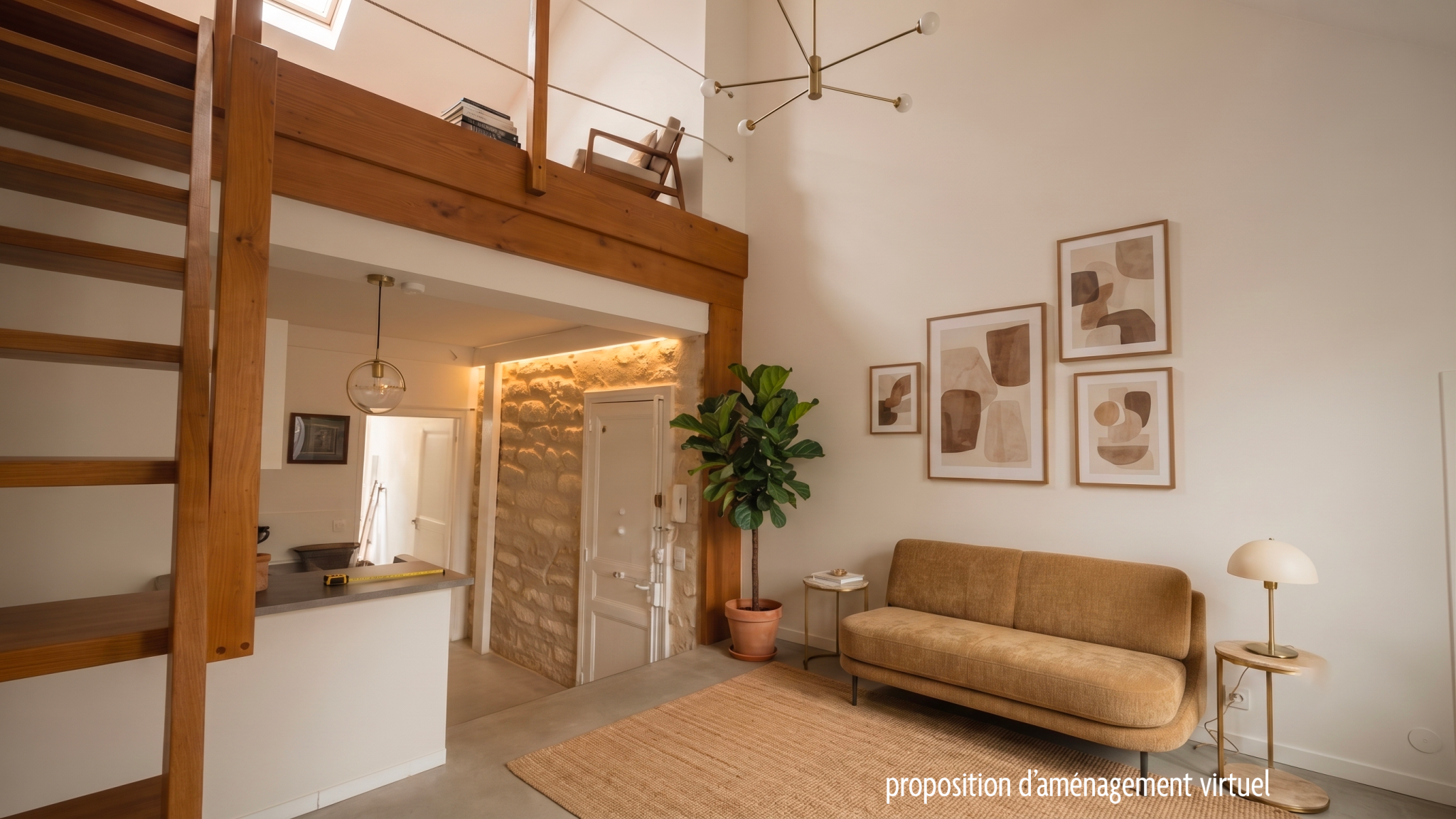 Montpellier   Appartement 2 pièces avec cave et cour privative
